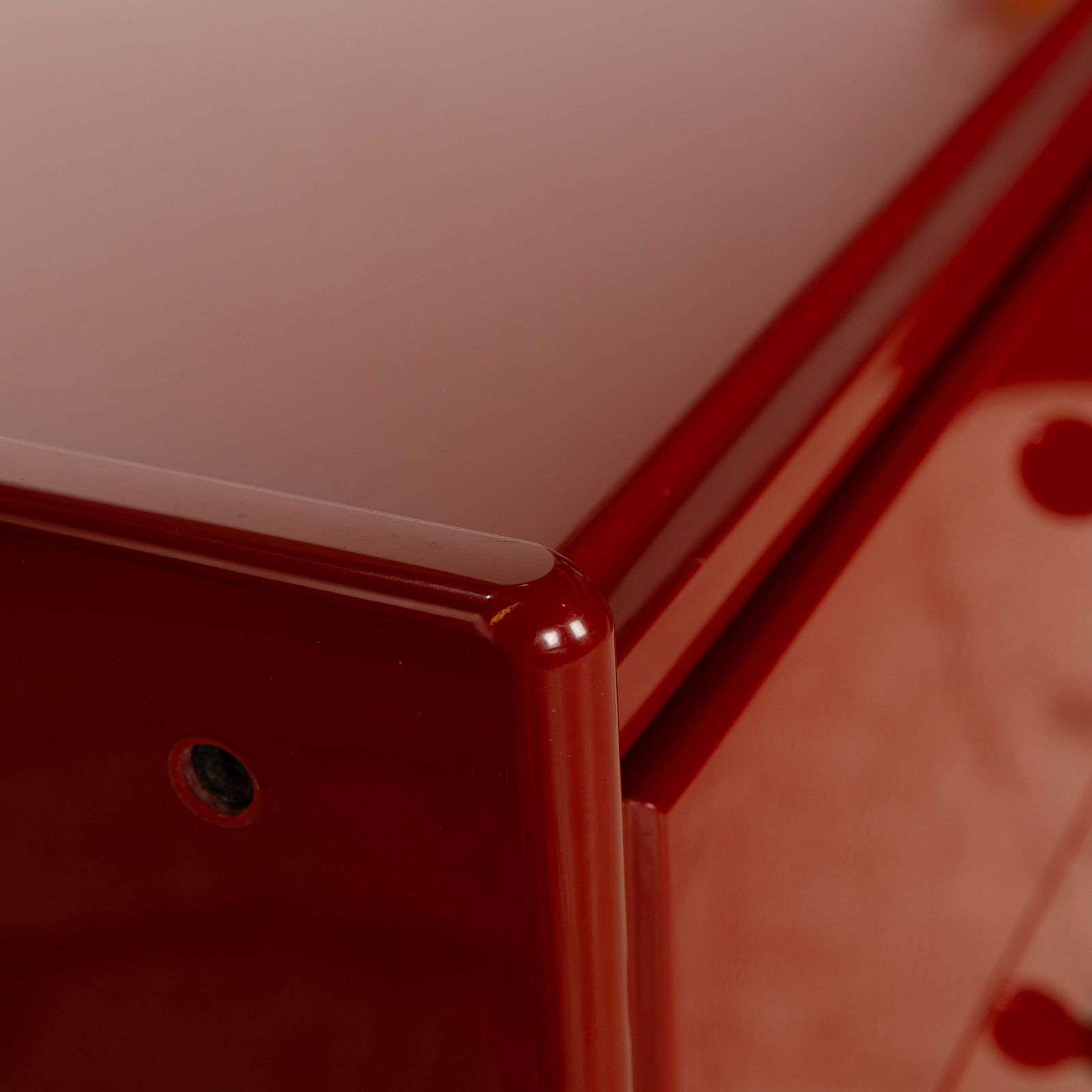 Buffet B&B Italia Olinto en bois, rouge photo 1229.0