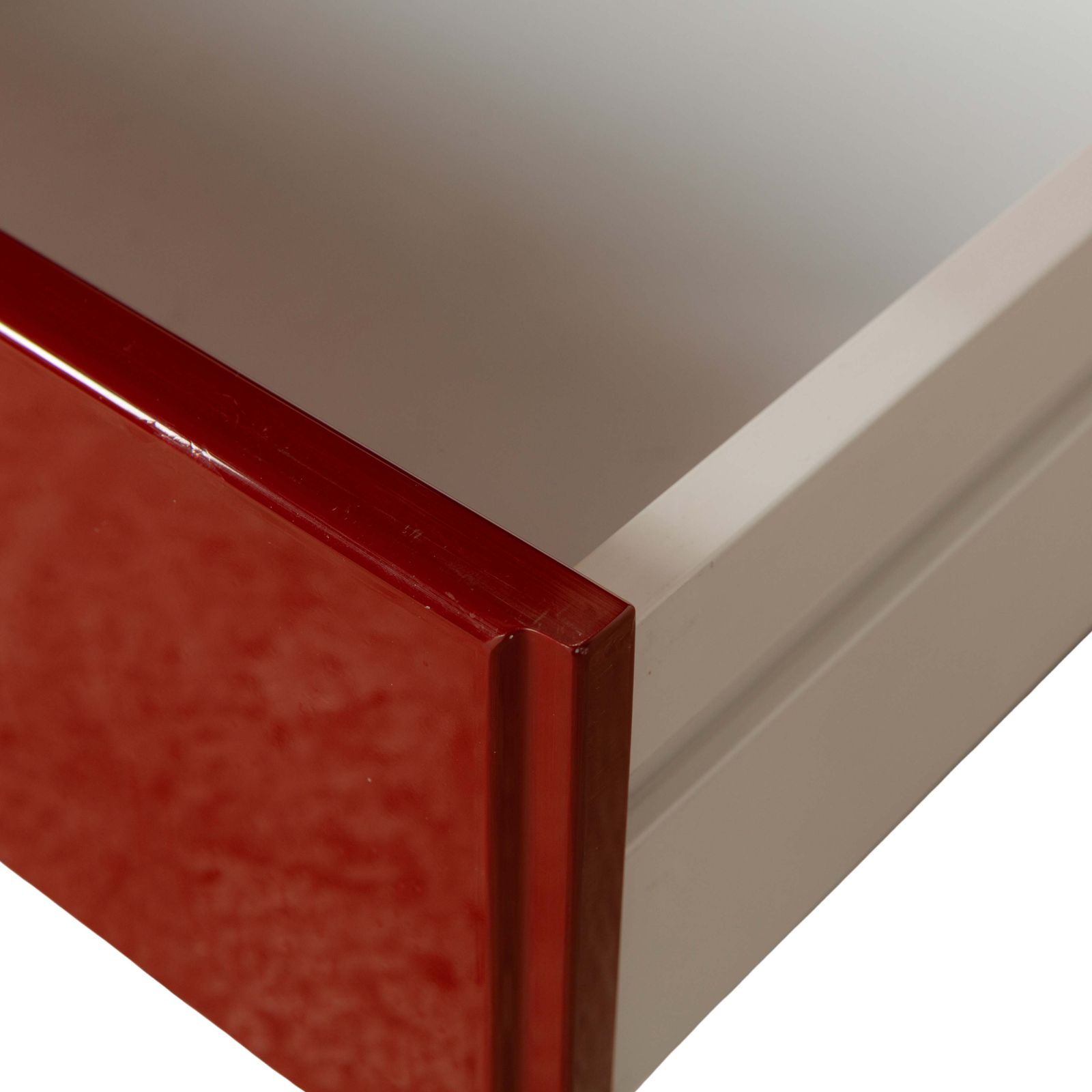 Buffet B&B Italia Olinto en bois, rouge photo vinterior