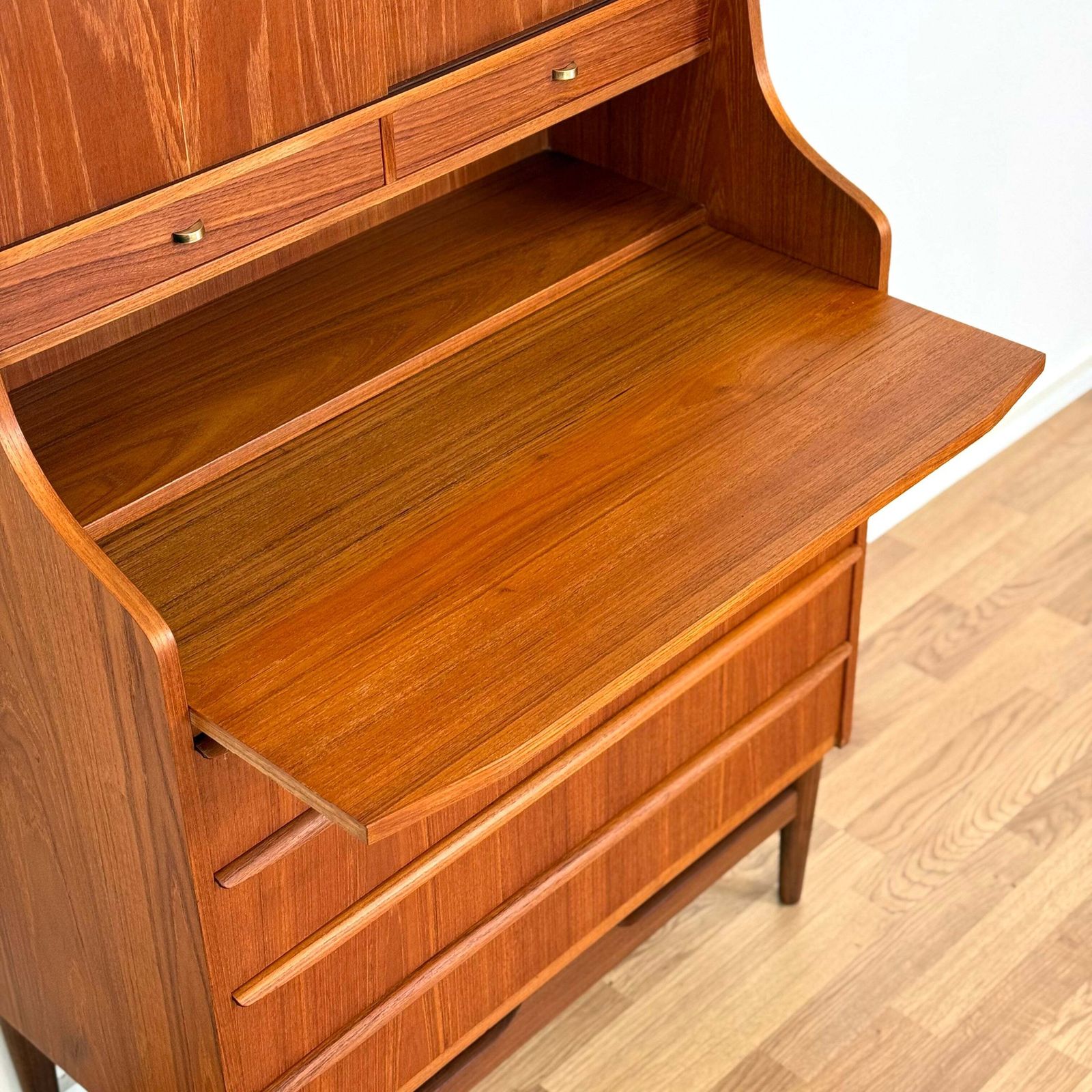 Secretary Cabinet In Teak, 1950s 60s, Denmark photo vinterior