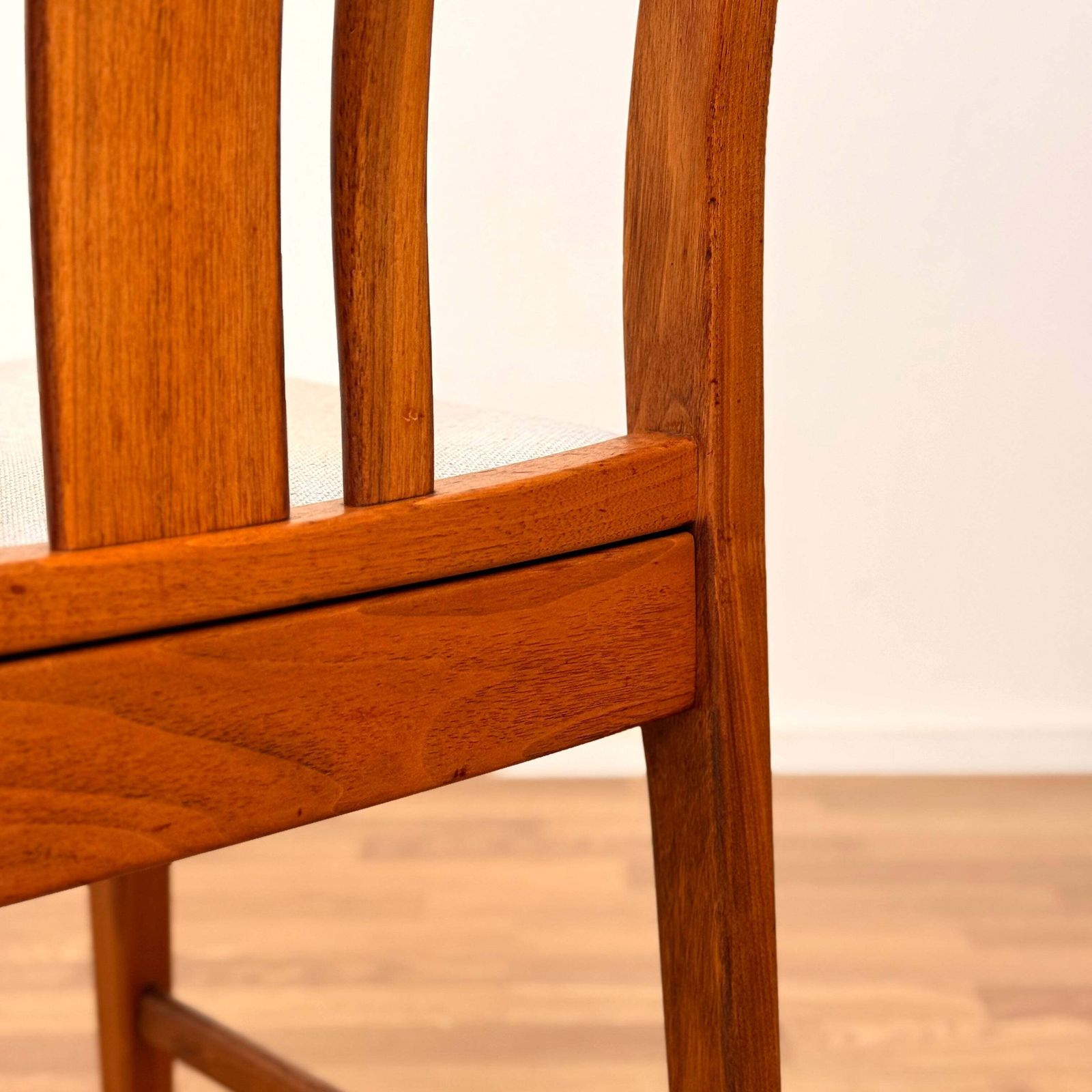 Furniture Swedish Set Of 6 Dining Chairs In Teak photo