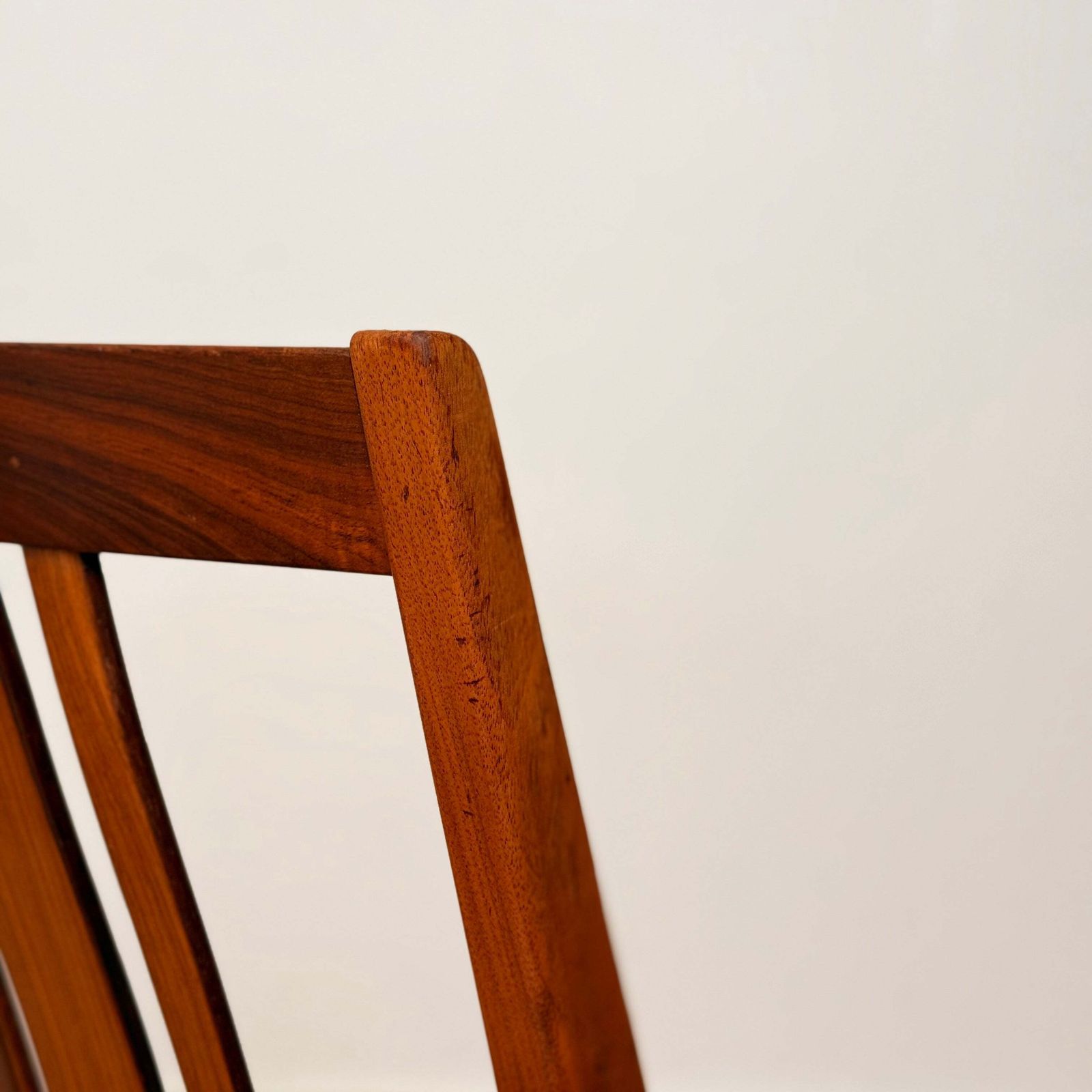 1262.0 Swedish Set Of 6 Dining Chairs In Teak photo
