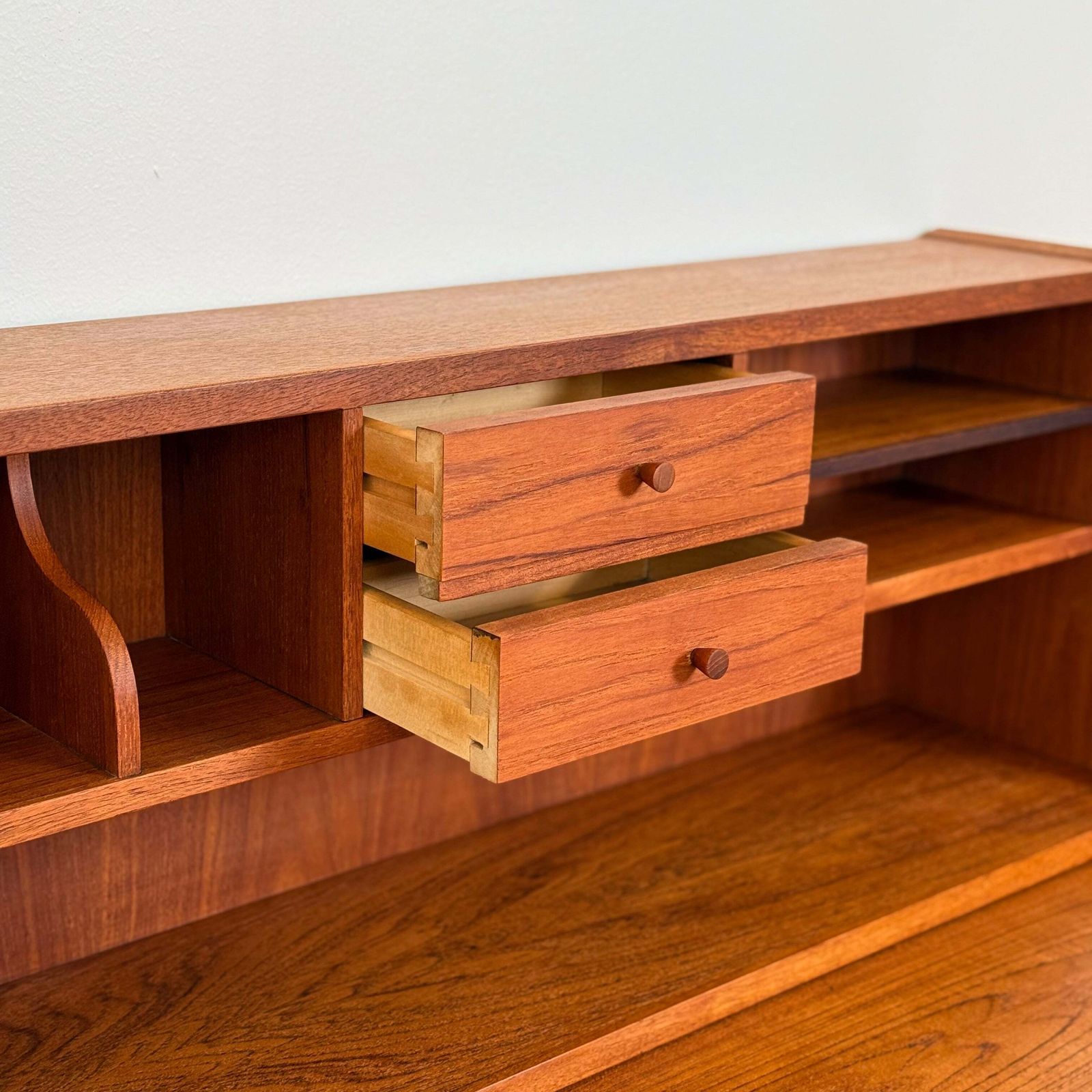Secretary Cabinet In Teak, 1950s 60s, Denmark photo vinterior