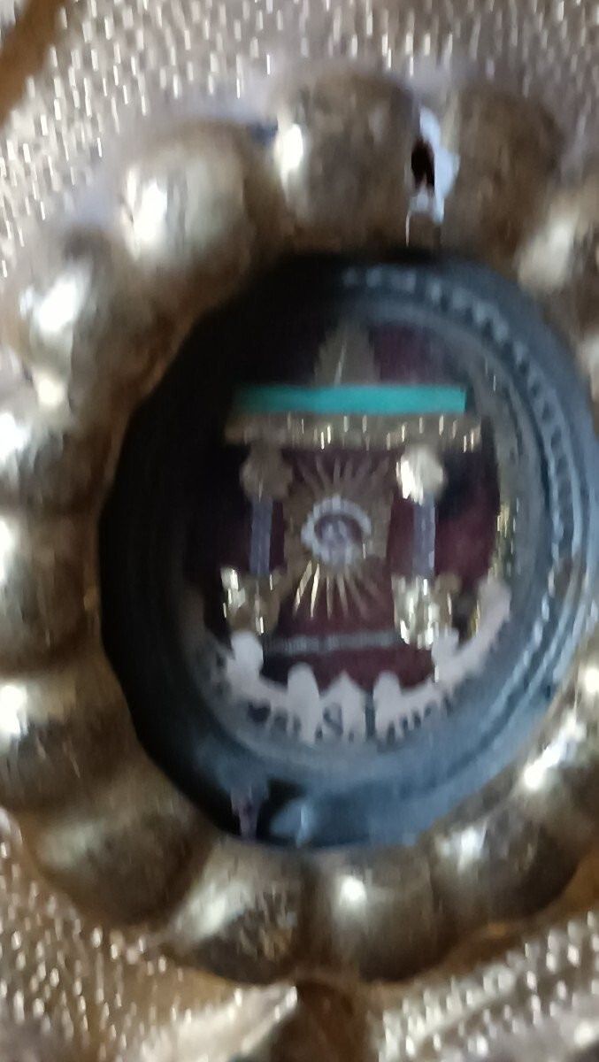 18th Century Gilded Wooden Relic Saint Lucia Relic photo vinterior