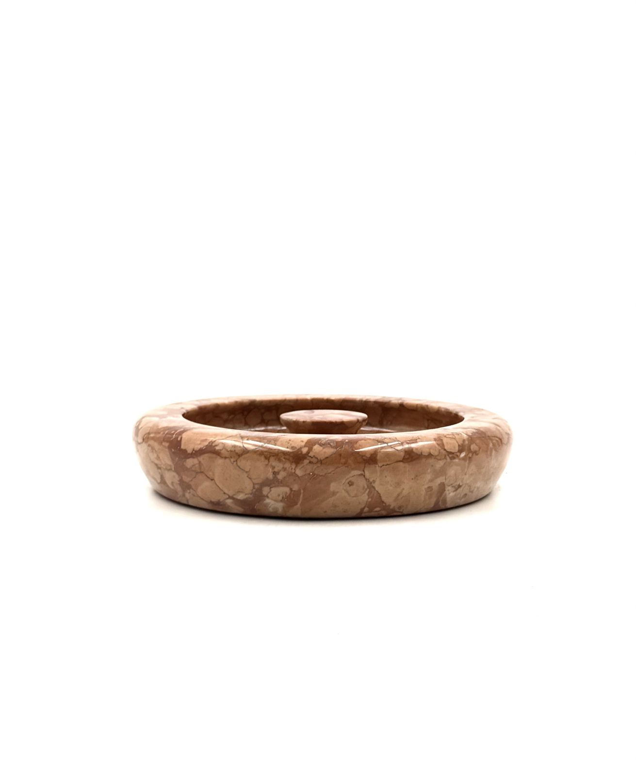 Angelo Mangiarotti, Red Marble Centerpiece / Bowl, Knoll International Italy, 1970s photo buy