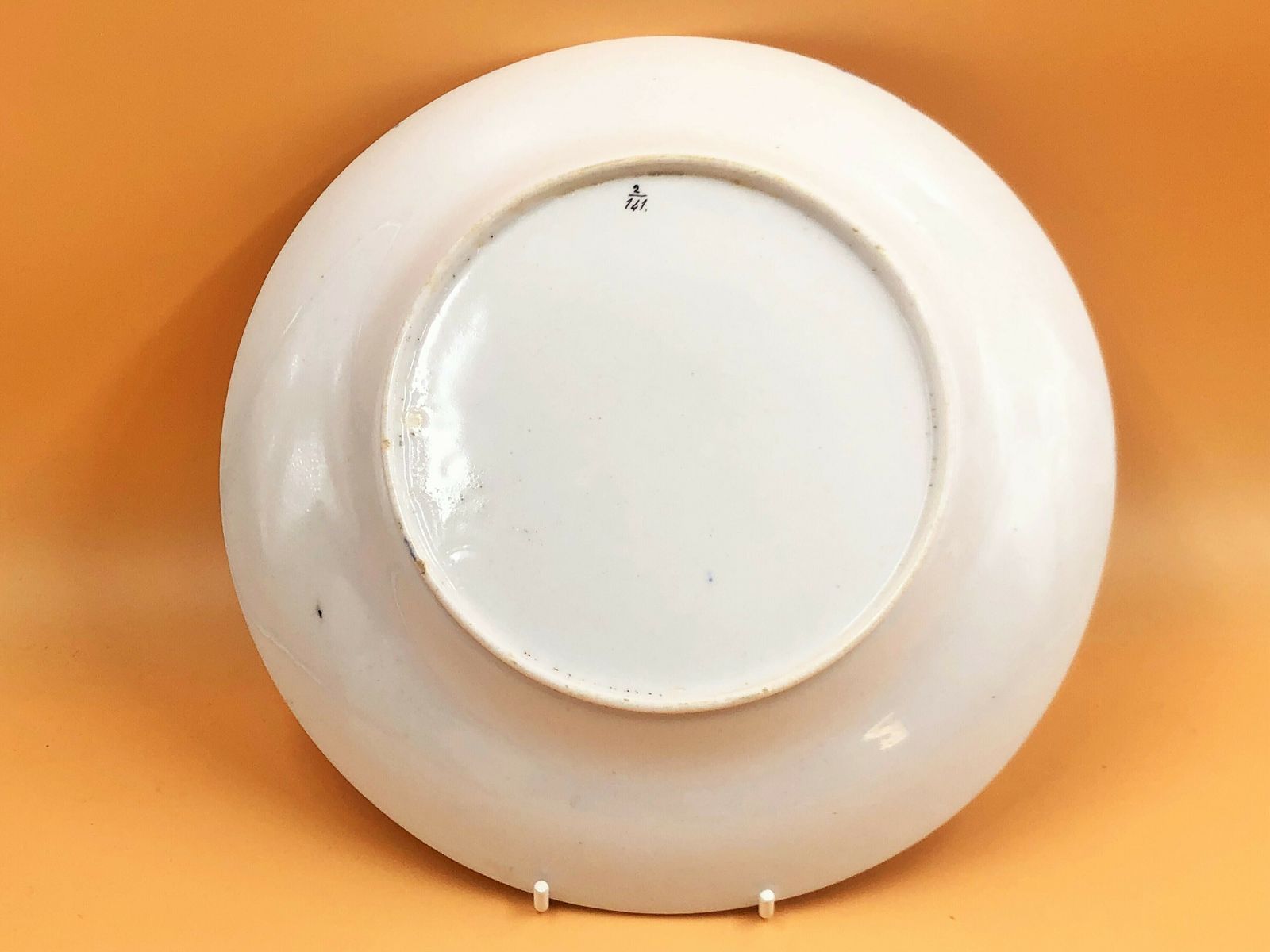 Antique Job Ridgway China Grecian Shape Imari 20cm / 8" Plate. No. 2/141. C1810. photo vinterior