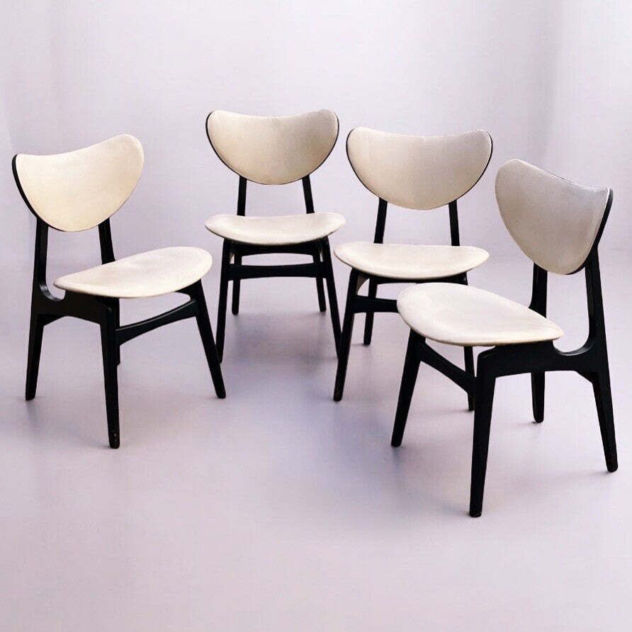Mid Century G Plan Extending Dining Table & Chairs photo for sale