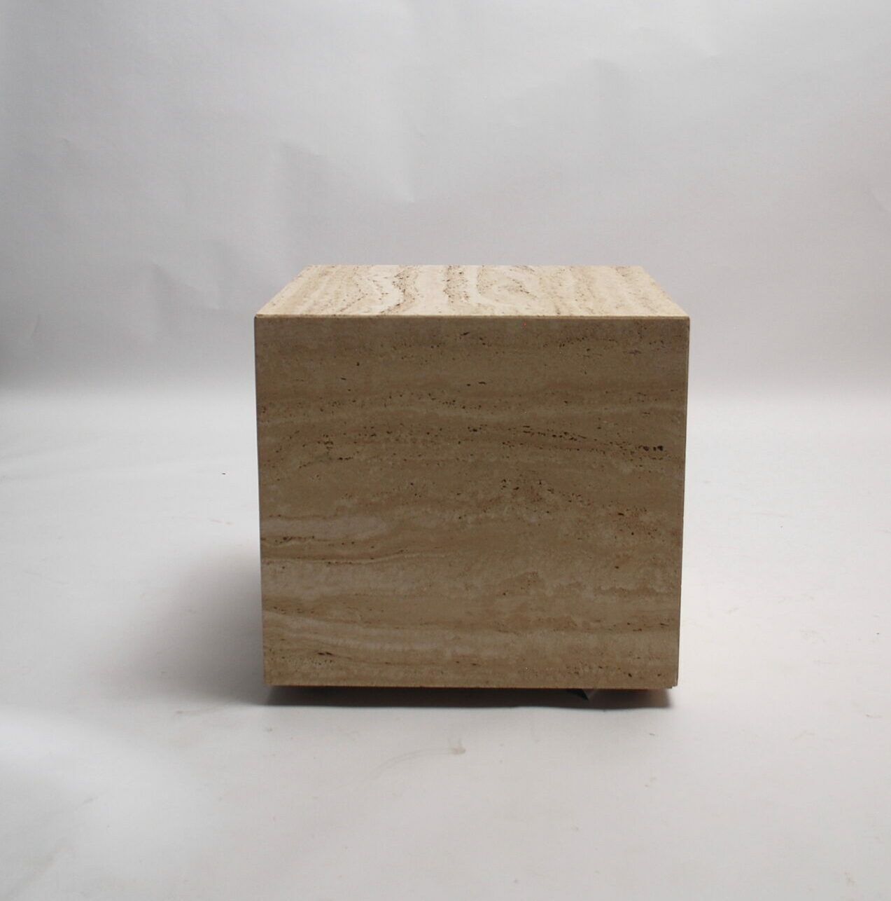 Postmodern Travertine Table, Italy photo furniture
