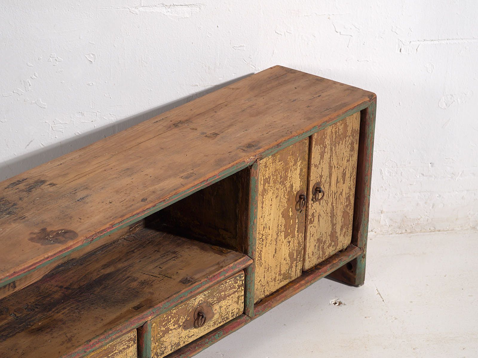 Antique Wabi Sabi Style Base Cabinet (C.1900) #35 photo furniture