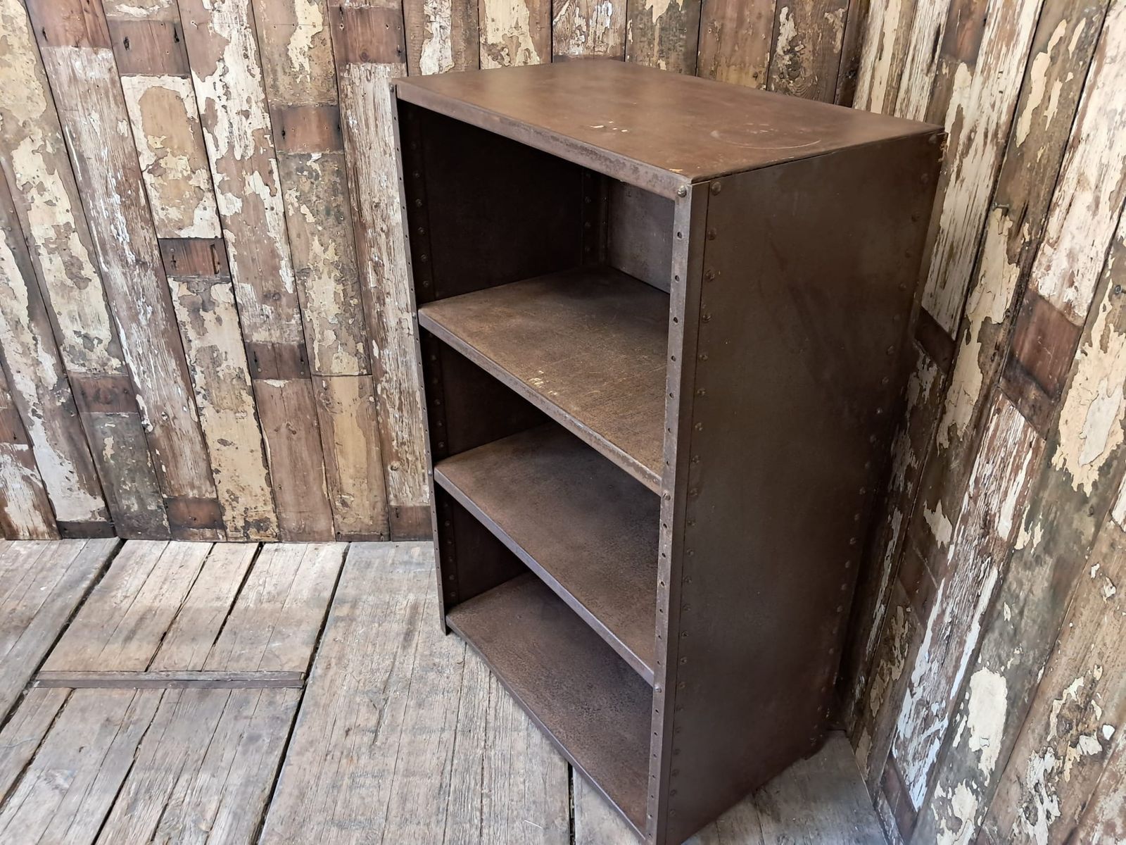 Industrial Metal Shelf Unit photo for sale