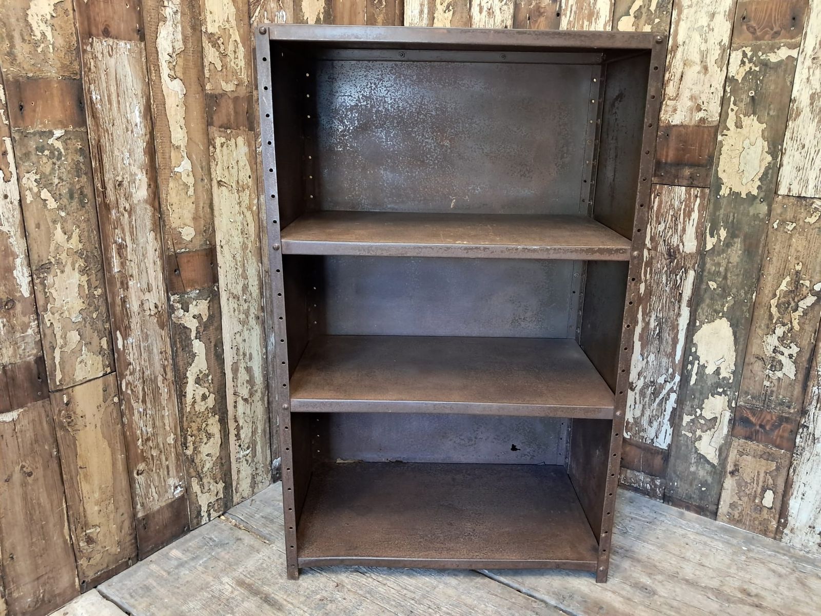 Industrial Metal Shelf Unit photo Furniture