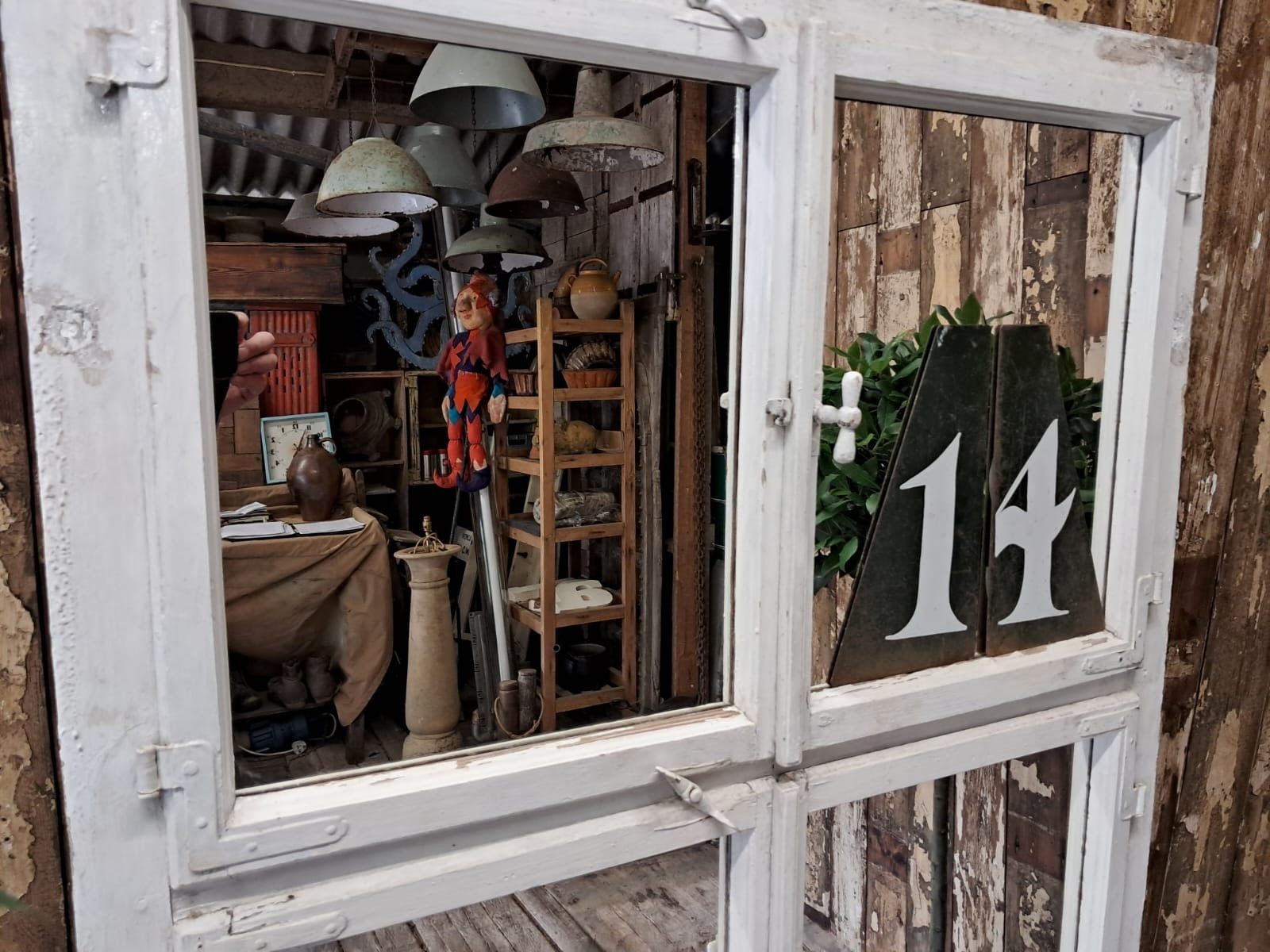 Wooden Mirrored Window No.14 photo furniture