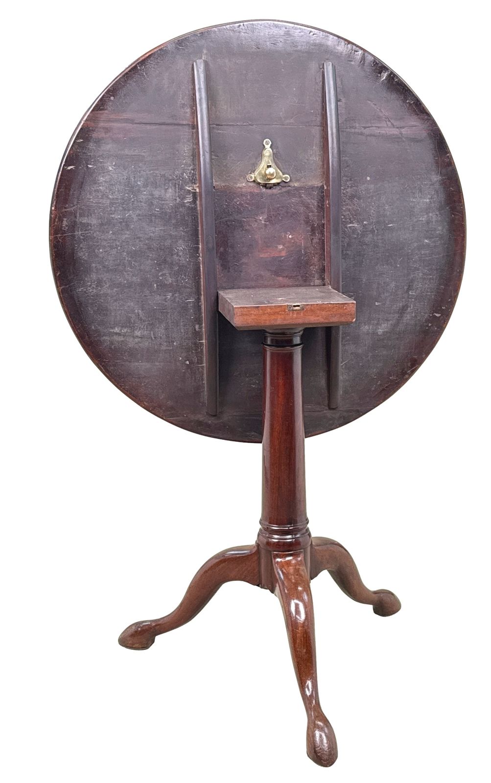 photo furniture 18th Century Georgian Mahogany Tripod Table (England, Circa 1760)
