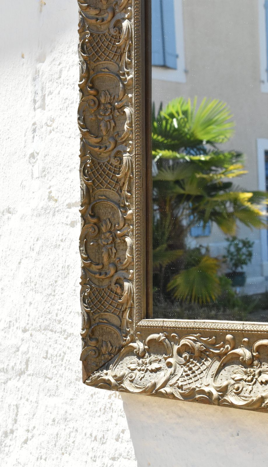300.0 Antique French Giltwood Mirror 19th Century photo
