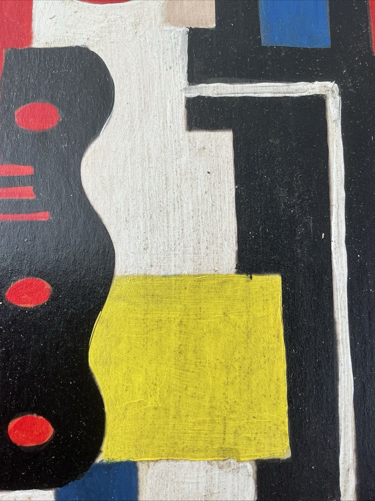 photo for sale Beautiful Painting Fernand Leger Painting Oil On Board French  Painter Old