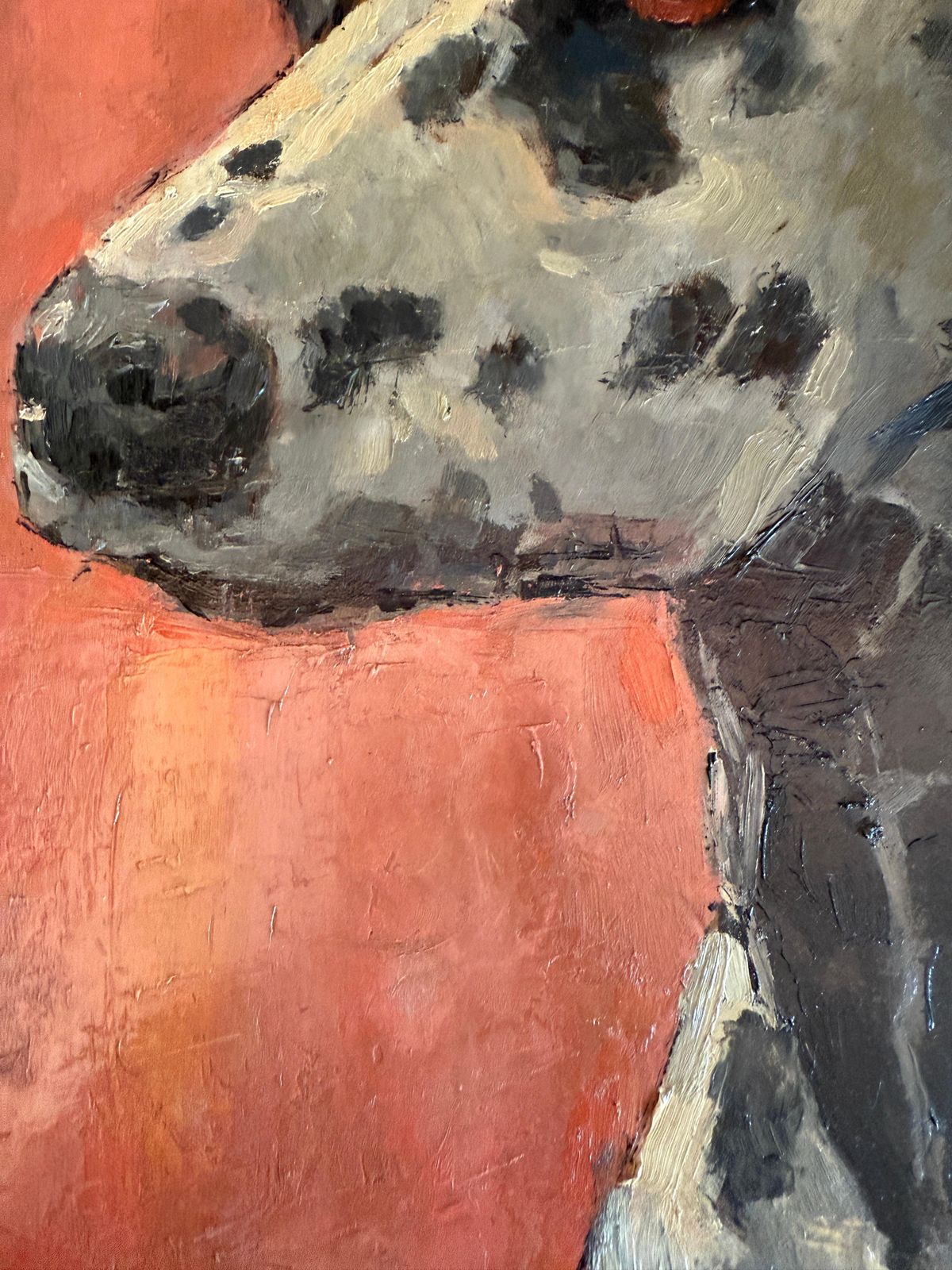 Jose Maria Tuser Vazquez Dalmatian Dog Oil Painting photo for sale