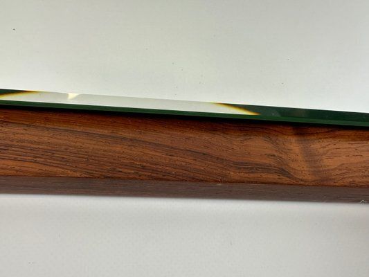 Mid Century Modern Wall Mirror In Rosewood, 1960s photo 341.0