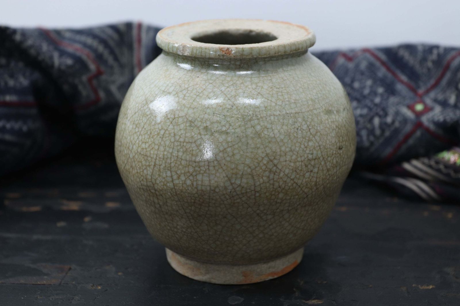 Sung Dynasty Pale Green Stoneware Vase photo furniture