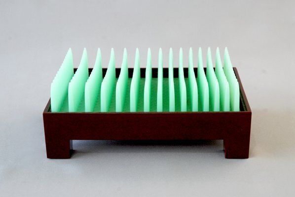 Bakelite Liberte Letter Holder By Philippe Starck For Alessi, 1980s photo for sale