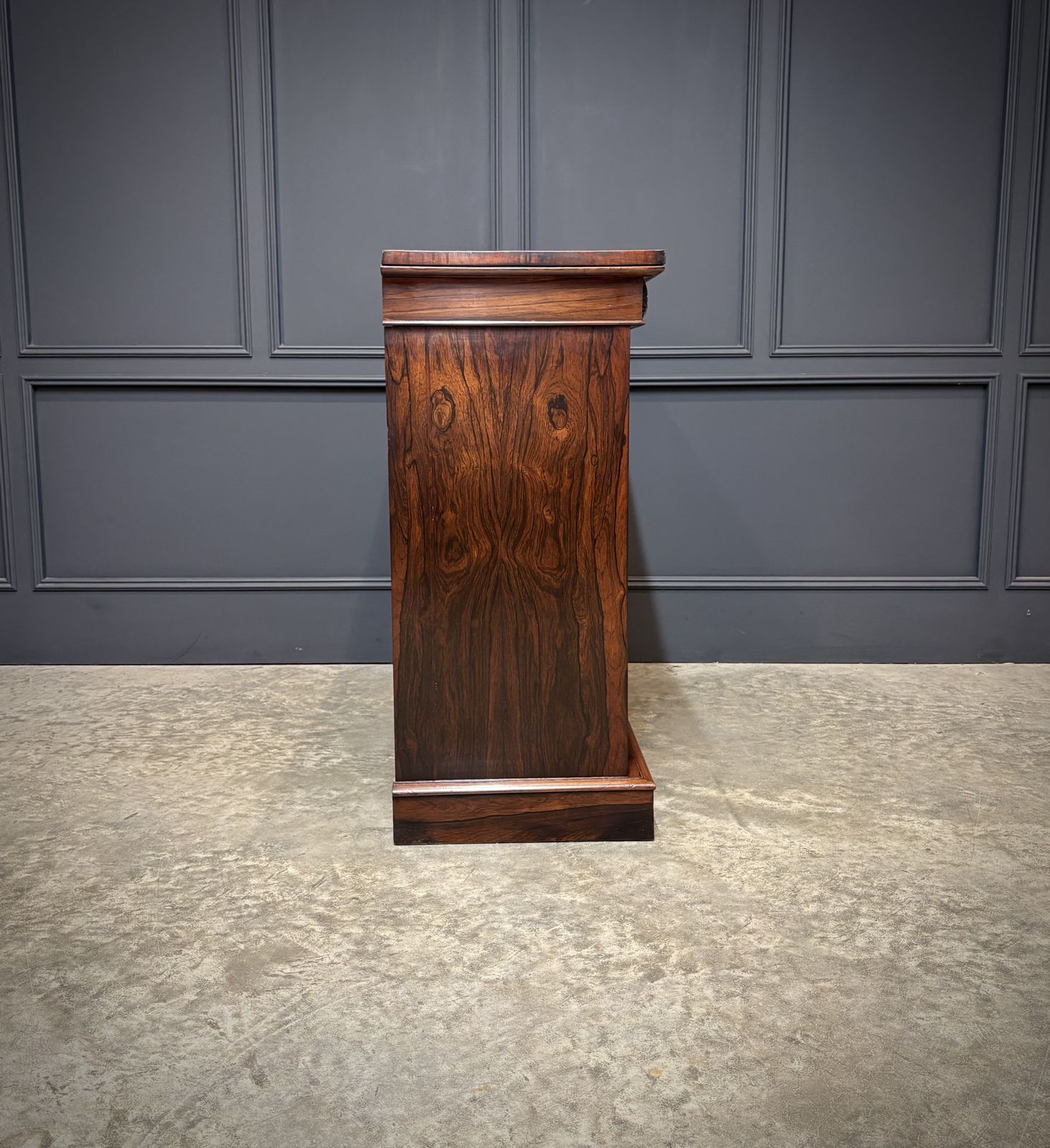Furniture William IV Rosewood Side Cabinet photo