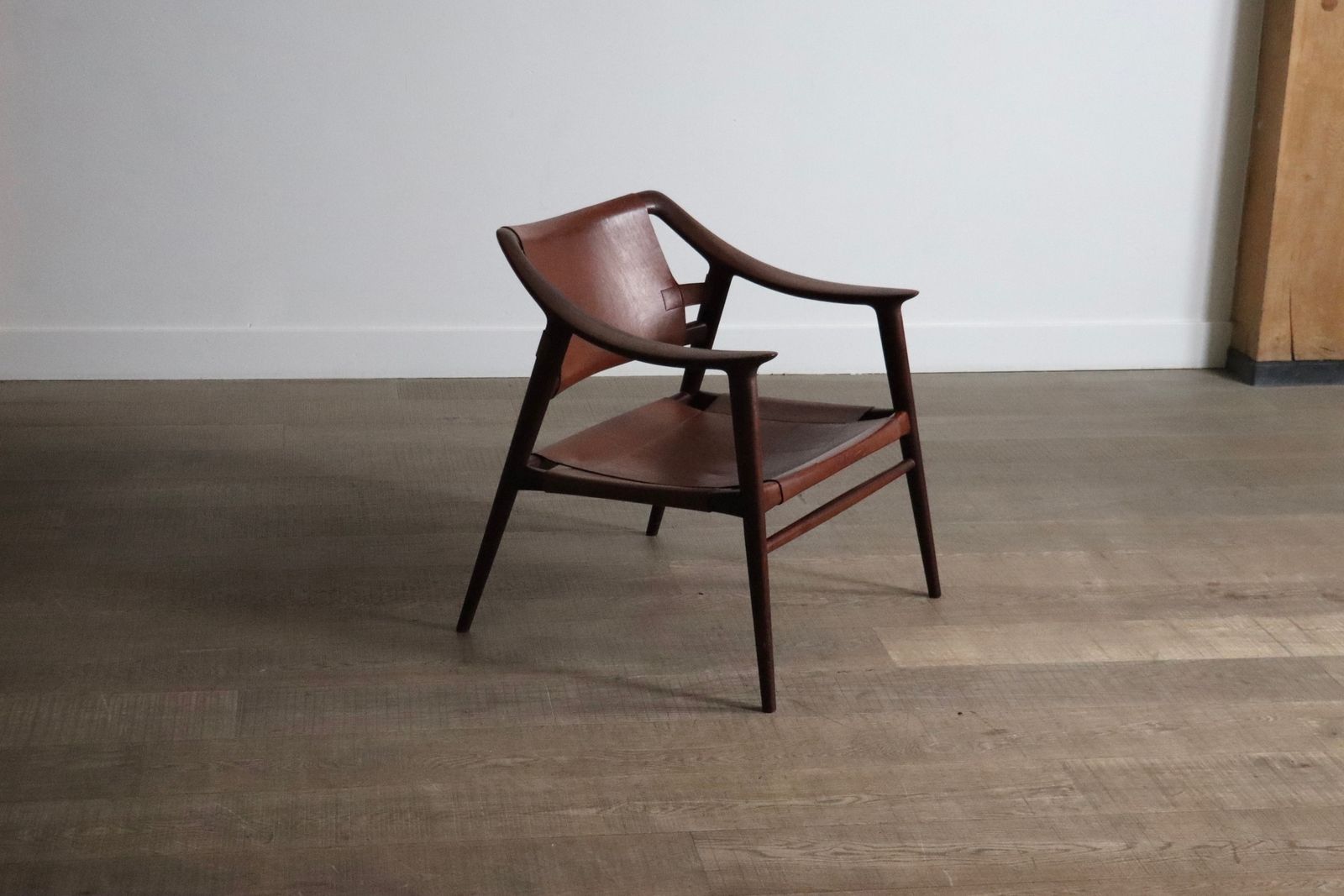 Rastad And Relling Bambi Lounge Chair Gustav Bahus Norway 1950 photo vintage