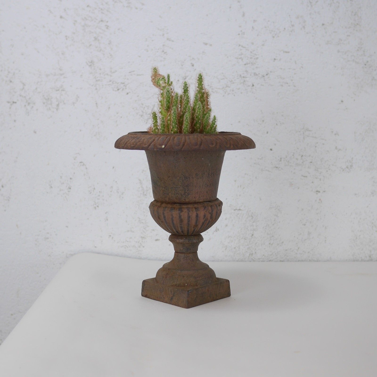 Small Miniature Cast Iron French Campana Urn Planter Victorian Style #102894 photo furniture