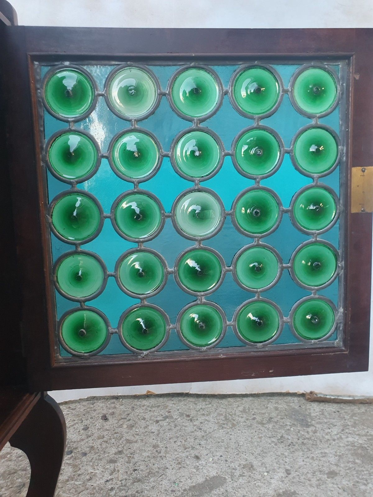 695.0 An Arts And Crafts  Sheet Music Cabinet In The Manner Of Liberty And Co photo