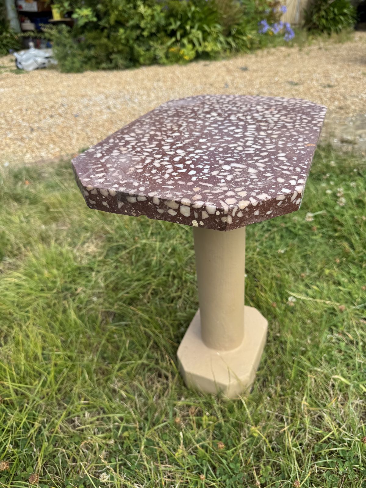Terrazzo Outdoor Side Table photo furniture