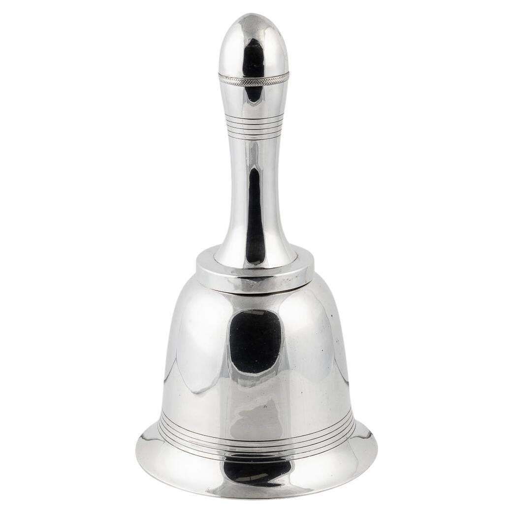 Novelty 20thc Silver Plated "Bell Form" Cocktail Shaker, Hukin & Heath C.1930