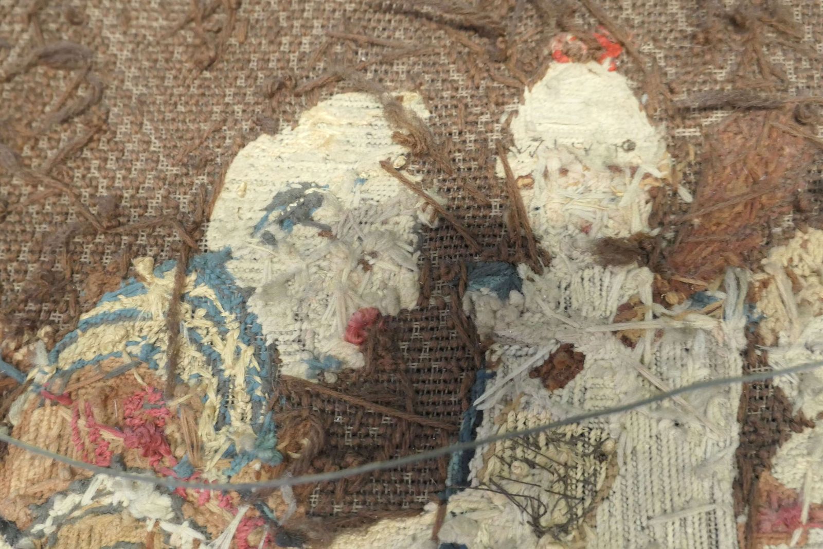 photo for sale Early 19th Century English Wool Tapestry, “The School Room”