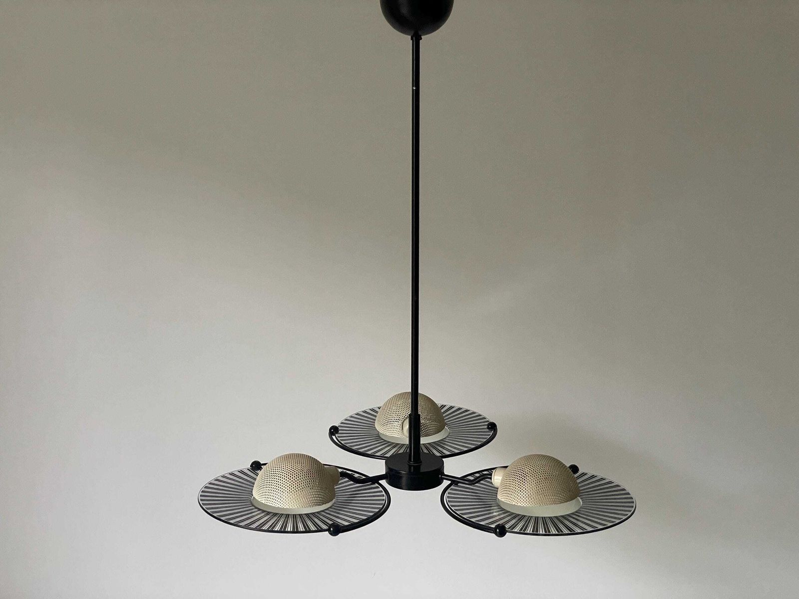 3 Head Venini Glass Chandelier By Lino Tagliapietra, 1960s, Italy photo Lighting
