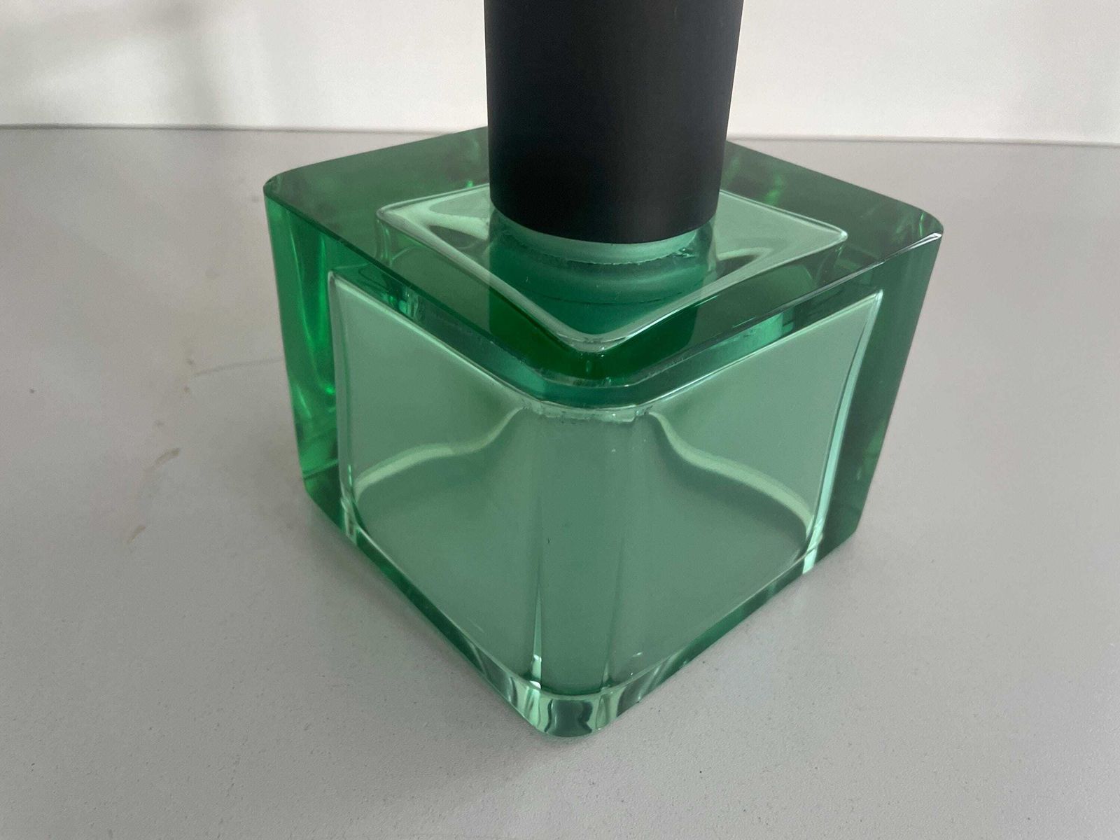 Exclusive Green Glass And Metal Wall Lamp By Seguso, 1950s, Italy photo 1794.0