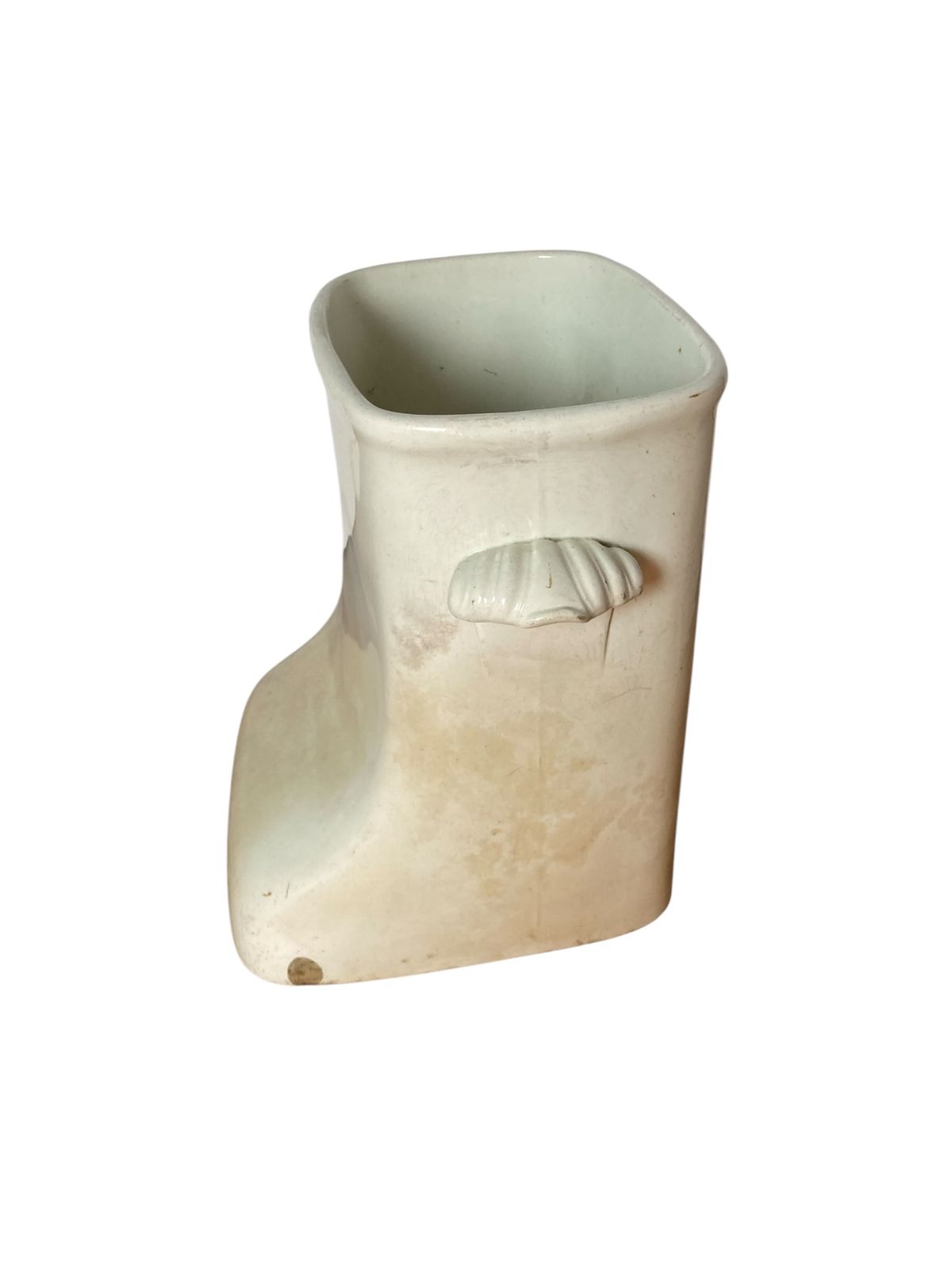 Creamware Knee Bath Or Jardinere Planter 1800's photo furniture