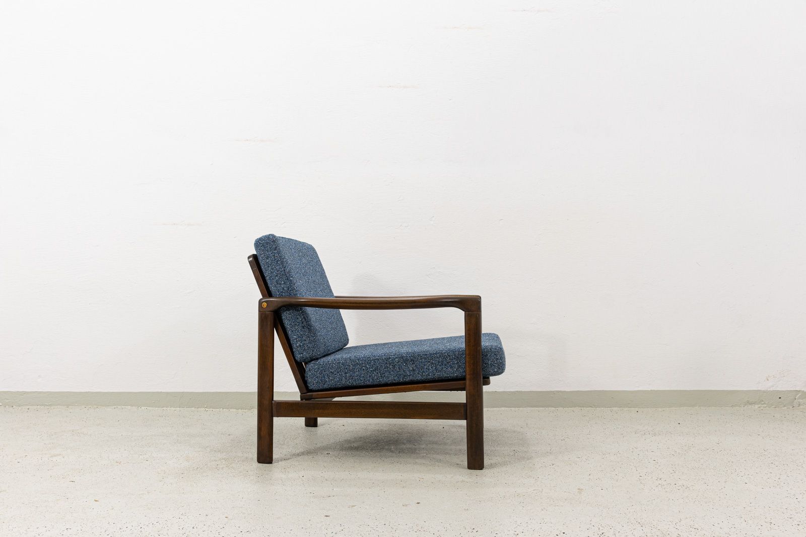 Mid Century Armchair, B7522 By Zenon Bączyk, Poland, 1960's photo furniture