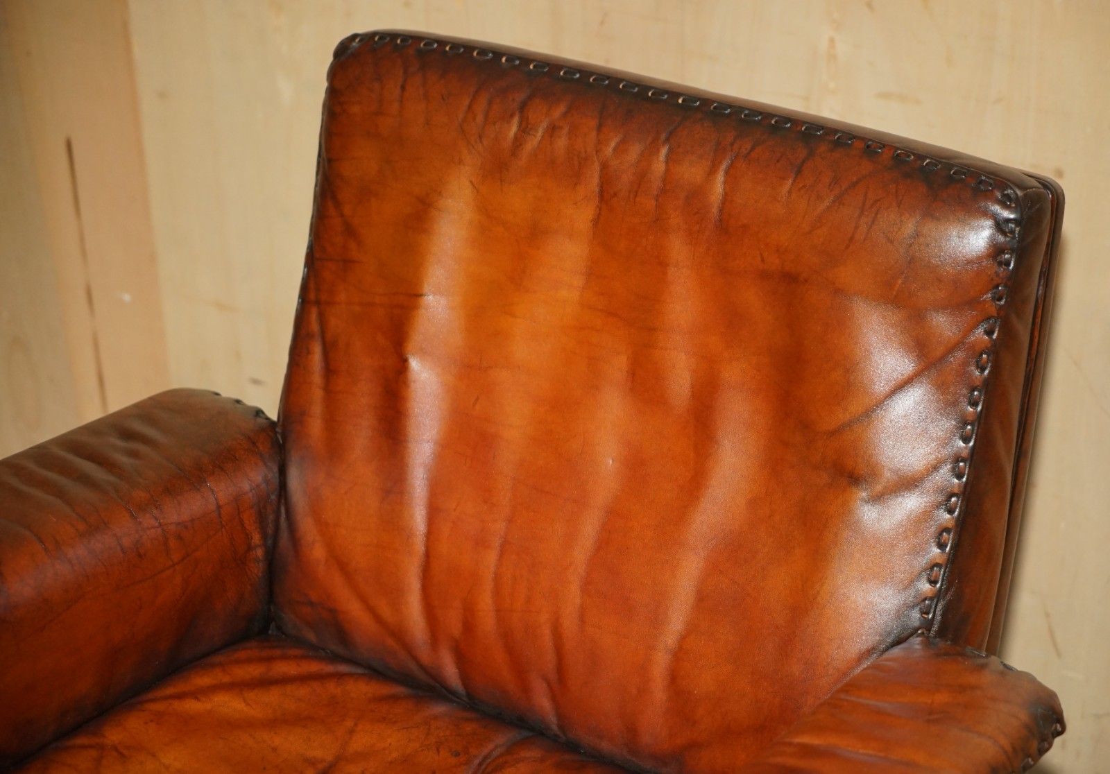 Restored Mid Century De Sede Ds35 Executive Swivel Directors Chair Brown Leather photo Furniture