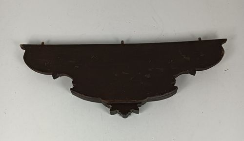 Antique Pediment Over Door Carved Wood Architectural Reclaimed Salvaged Beautifu photo Home Decor