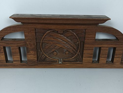 Antique Pediment Over Door Carved Wood Architectural Reclaimed Salvaged Japandi photo Home Decor