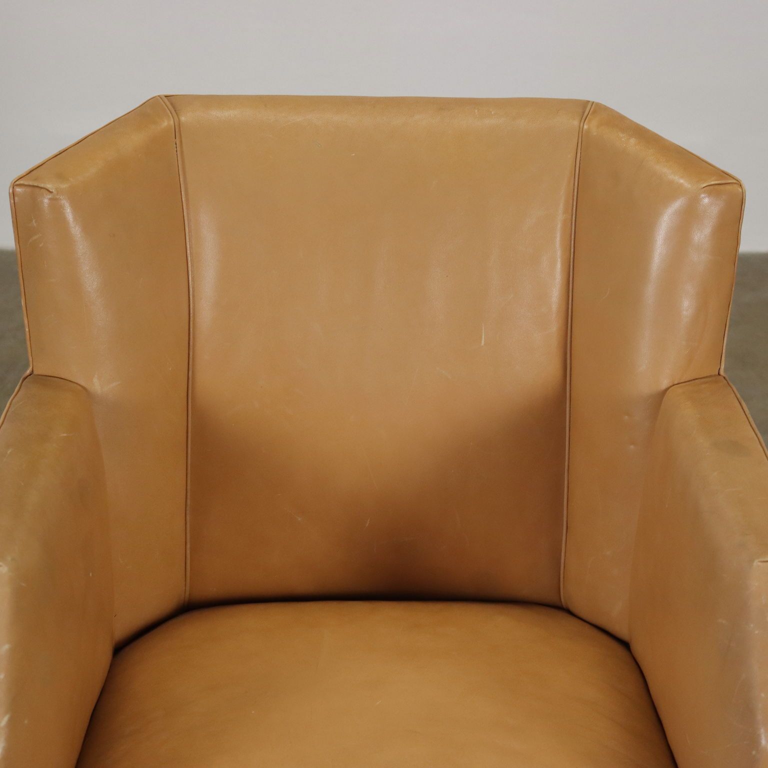 Armchair Leatherette Italy 1930s 1940s photo for sale