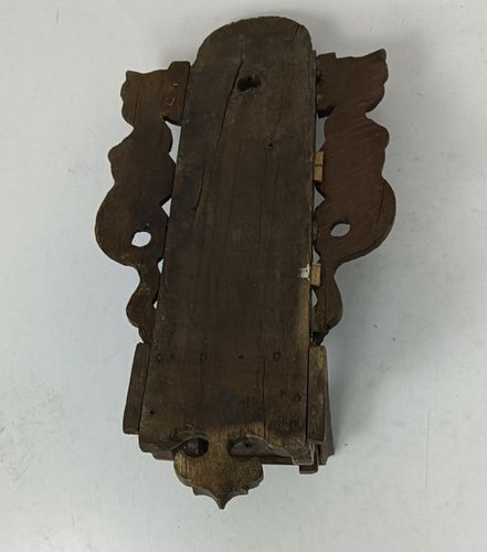 Antique 18th Century Wall Hanging Console Hand Carved Wood Mermaids Very Special photo buy