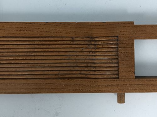 Large Antique Pediment Over Door Carved Wood Architectural Reclaimed Salvaged Ja photo 263.0
