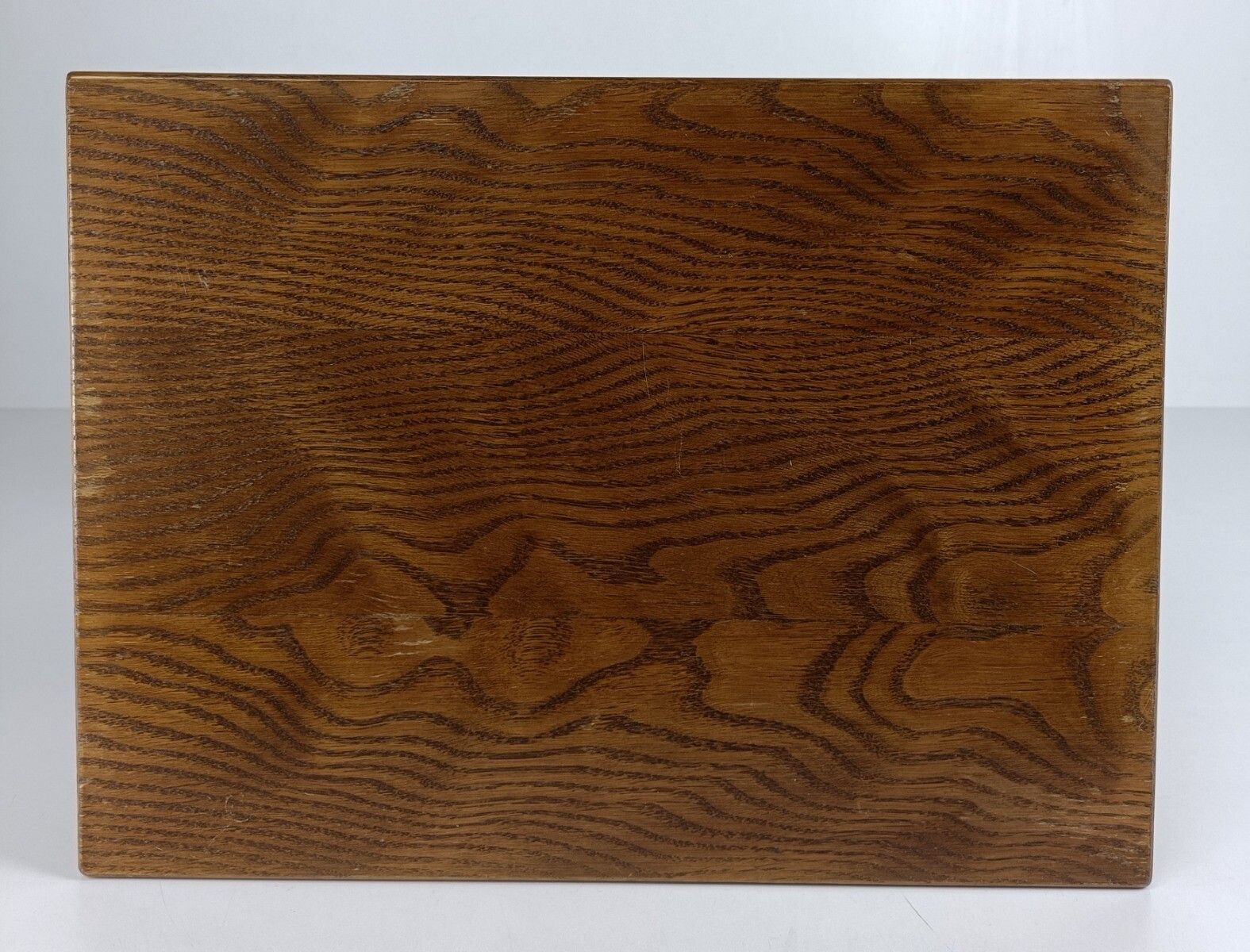 Vintage Oak Carved Wood Side Occasional Table With Drawer Desk Barn Farmhouse St photo vintage