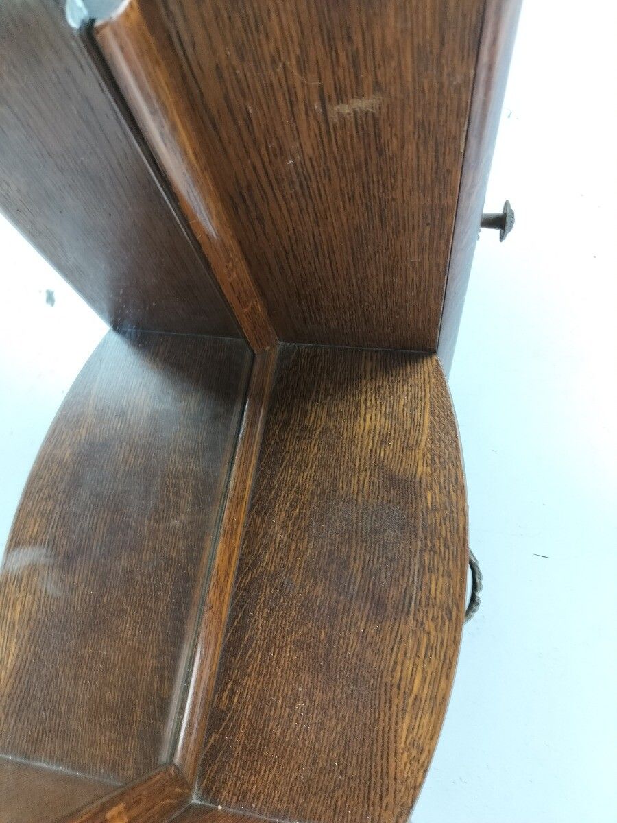 Art Deco Double Antique Hanging Medicine Apothecary Cabinet Kitchen Bathroom Sha photo Furniture