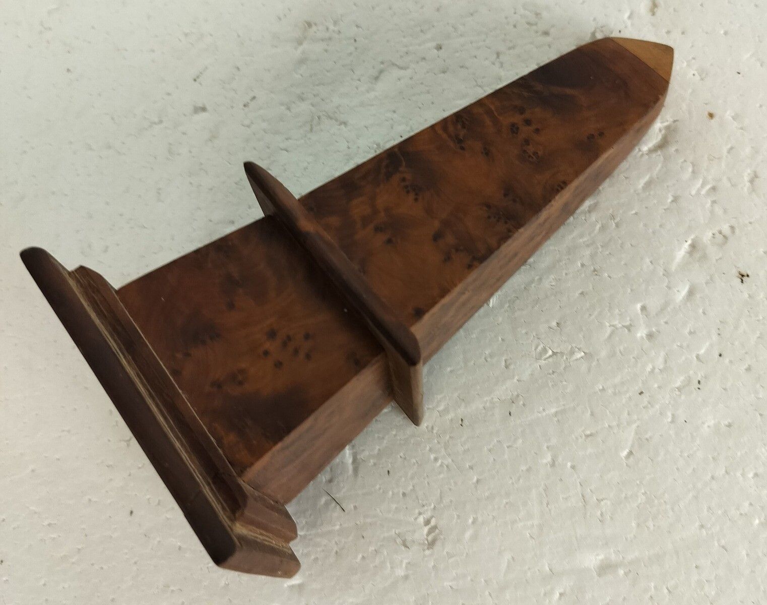 Antique Obelisk Wood Fruit Wood 20t H Century Centerpiece Decorative photo for sale