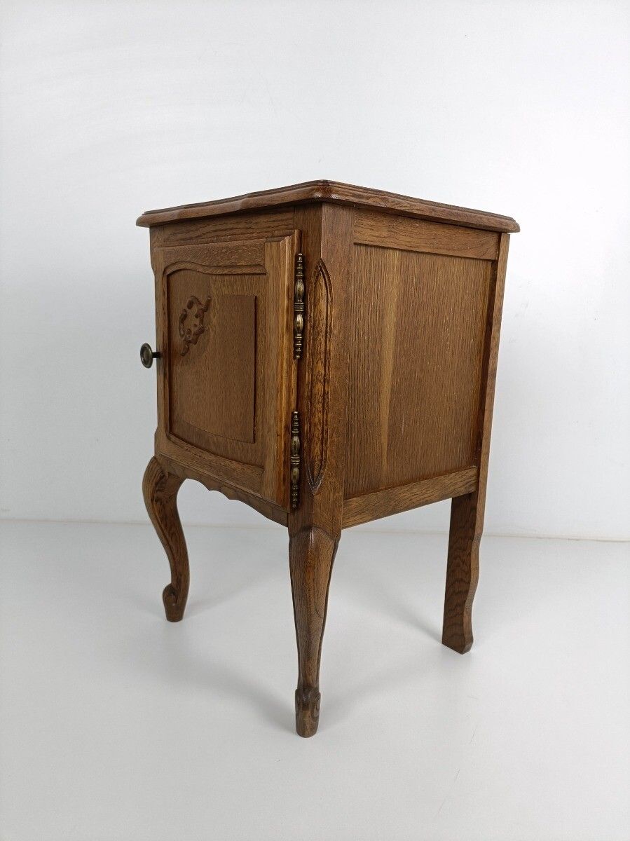 Nightstand End Table Dresser 50s Vanity Cabinets Louis XVI Style Louis XV Vintag photo vinterior