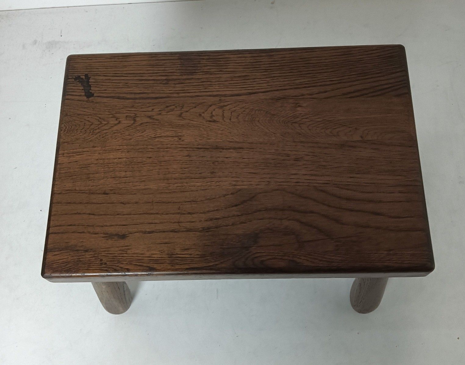 Vintage Low Side Occasional Table Carved Wood Plant Stand Farmhouse Style photo 81.0