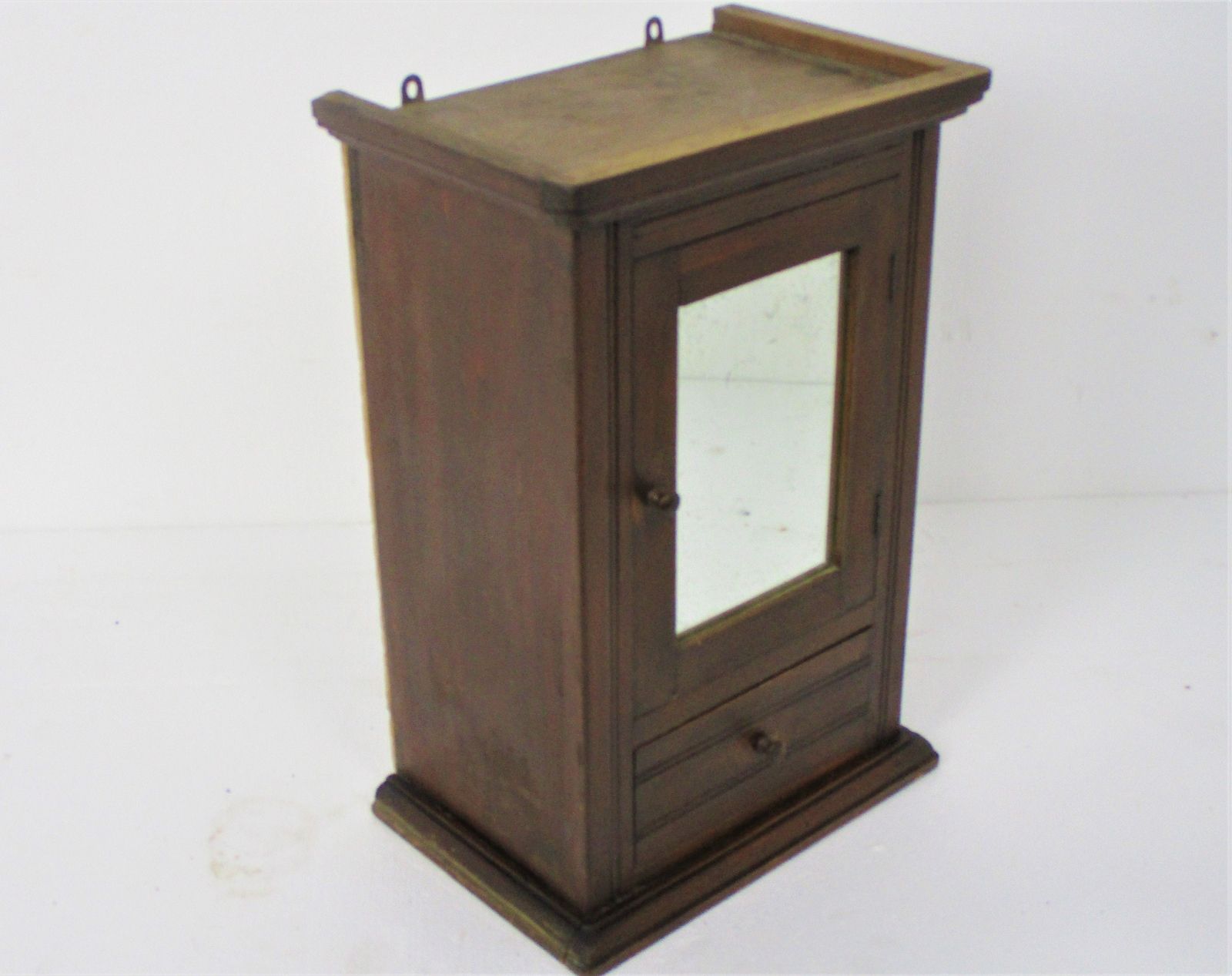 Mid Century Kitchen Apothecary Pharmacy Medicine Bathroom Wall Hanging Cabinet B photo Furniture