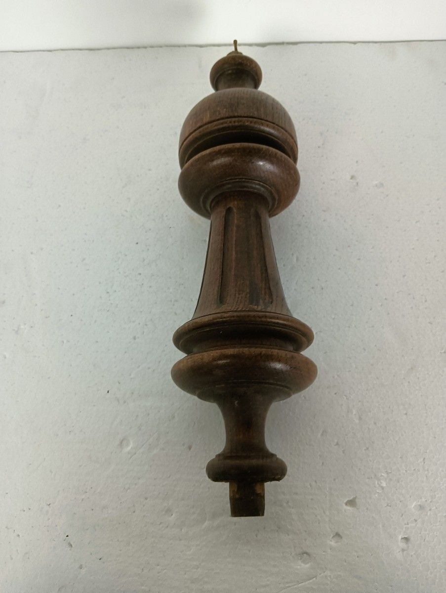 Large Reclaimed Carved Wood Large Spindle Baluster Trim Posts Pillar Salvaged photo furniture