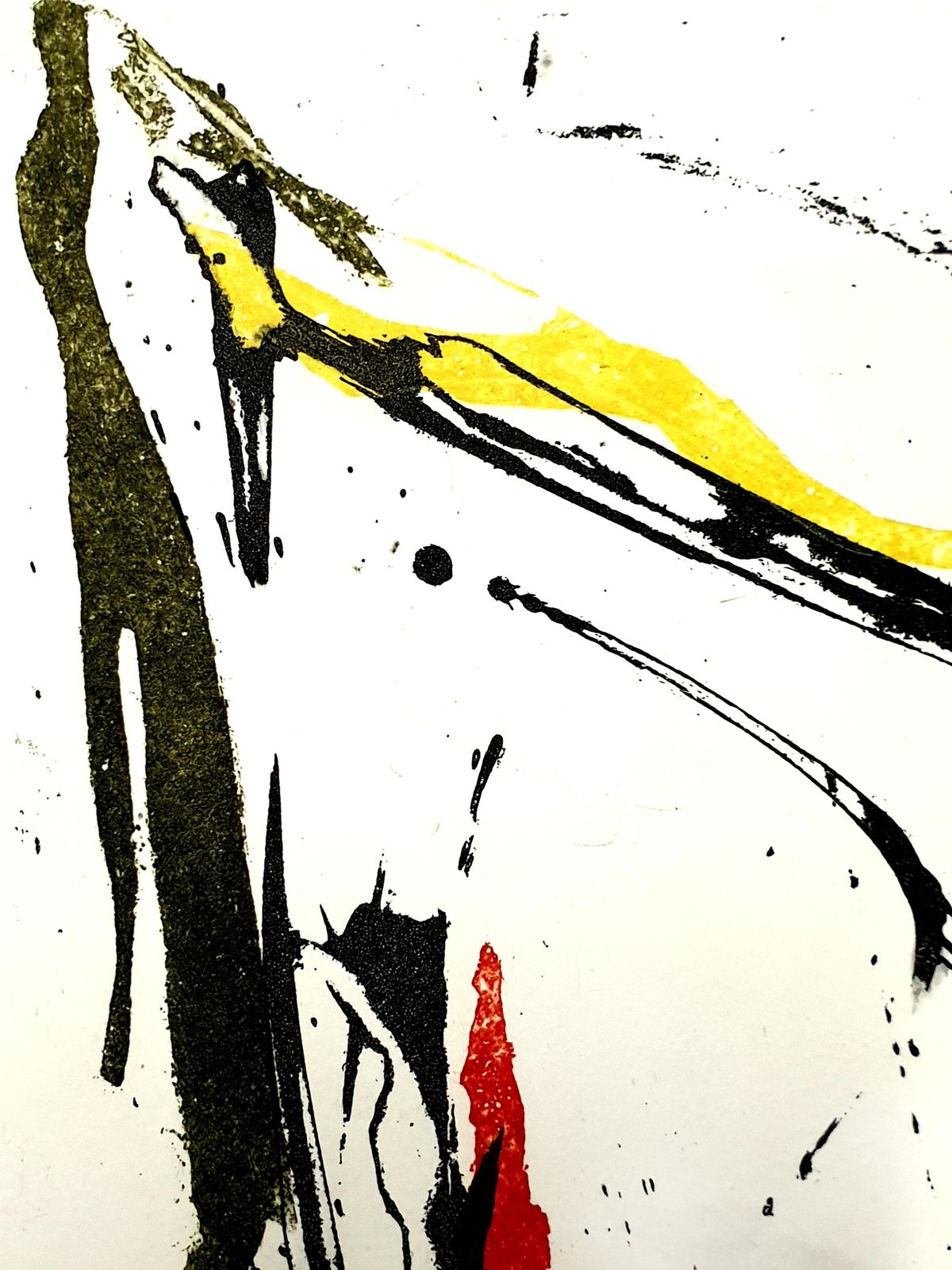 Jean Miottejean Miotte   Abstract Composition   Original Etching1998 photo Art