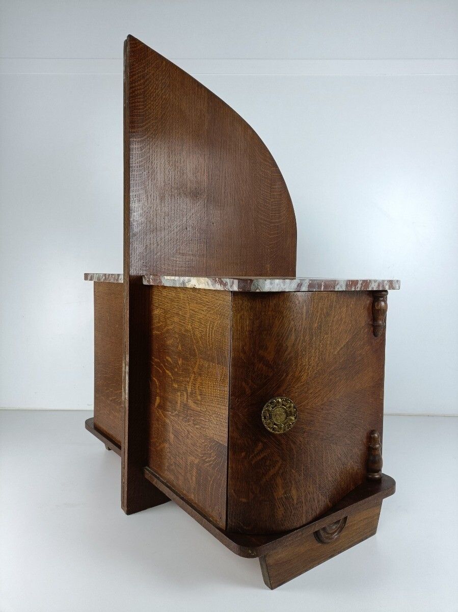 photo furniture Antique Art Deco Nightstands End Tables Dresser 20s 30s Vanity Cabinets  Wood Ca