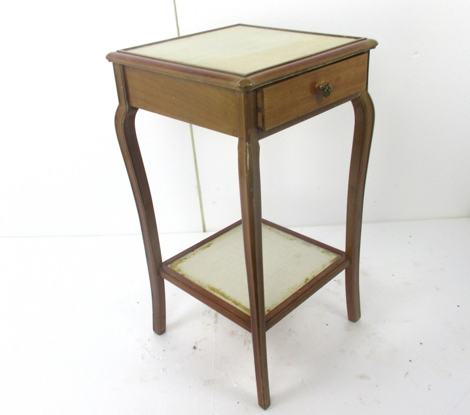 Antique  Side Cabinet Table Night Stand Nightstand Louis XV/VI Style photo vinterior