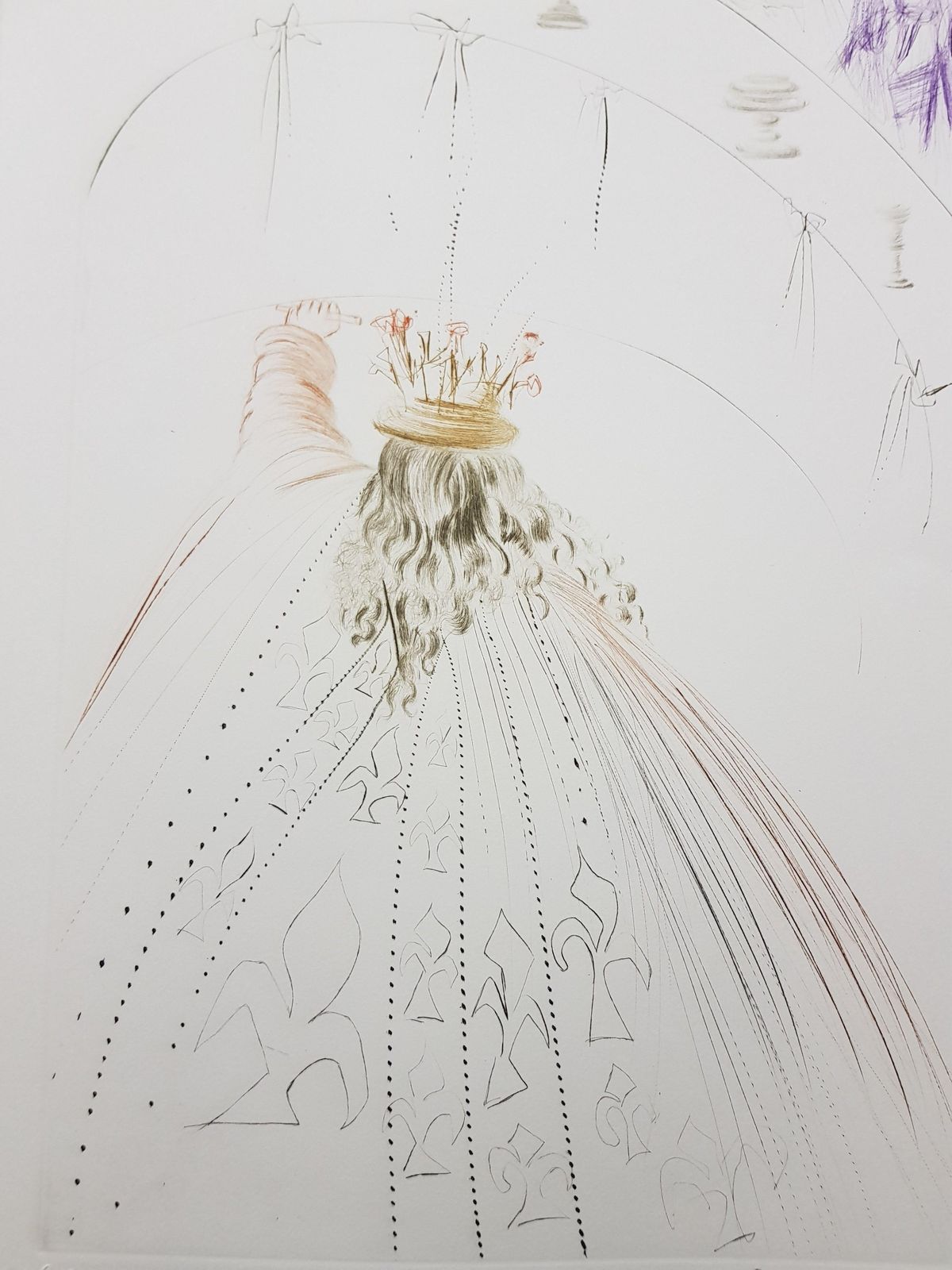 Salvador Dalí­Salvador Dali   The Knights Of King Arthur1970 photo Art